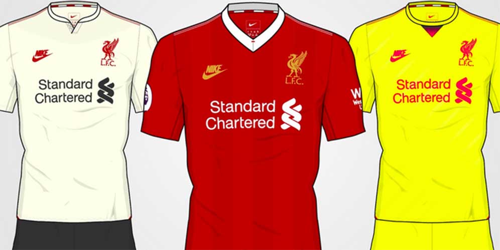 Beginilah Liverpool Ketika Digandeng Nike